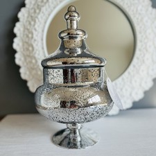 Footed Glass Jar Cookie Sweet