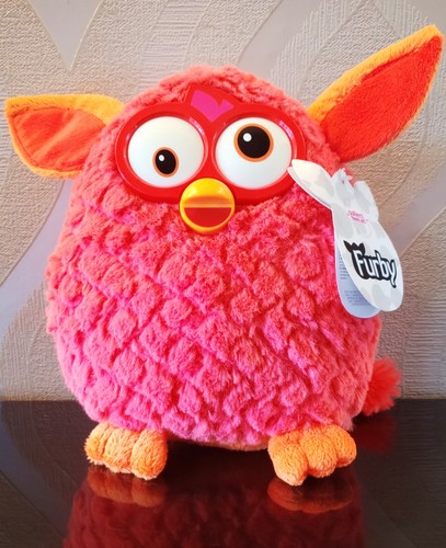 Hasbro orange furby plush with - hasbro,
