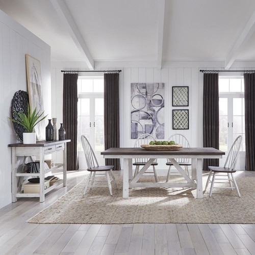 Farmhouse piece trestle - 5,