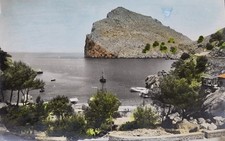 La Calobra Y Morro De Vaca, Mallorca, Vintage Postcard