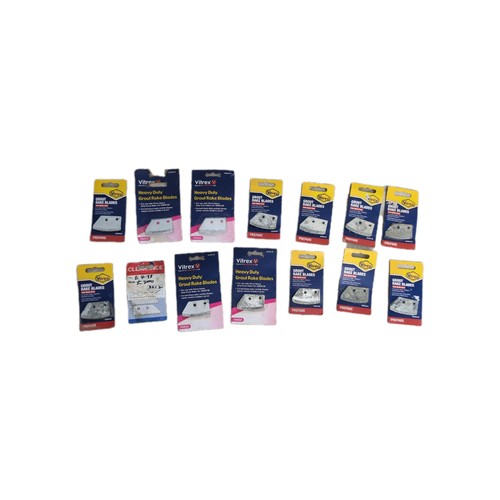 15x vitrex grout rake - grout, blades