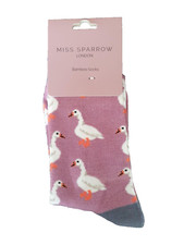 MISS SPARROW Duck Socks Ladies