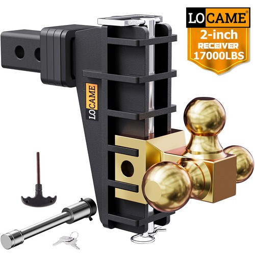 Adjustable trailer hitch - adjustable,