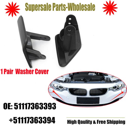 Pair front bumper - lh&rh,