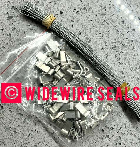 Electric meter seals - seals., flag
