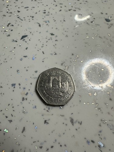 Bailiwick jersey 50p coin - bailiwick,