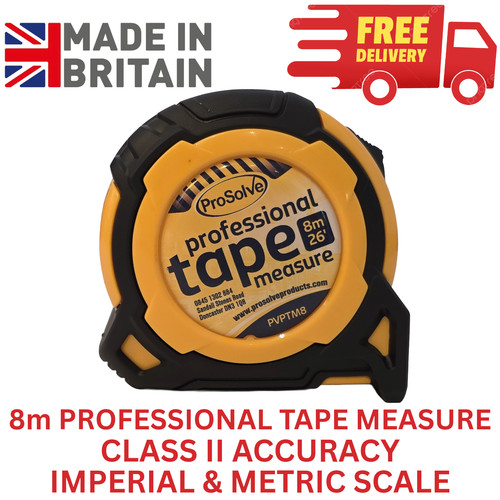 Prosolve tape measure 26ft - tape,