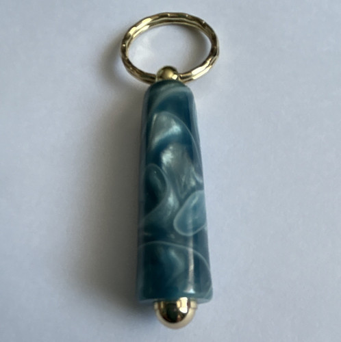 Blue abstract marbled acrylic - abstract,