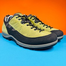 Ecco Yura Gore Tex Hiking Shoes - UK7 - Green Suede - Good Condition