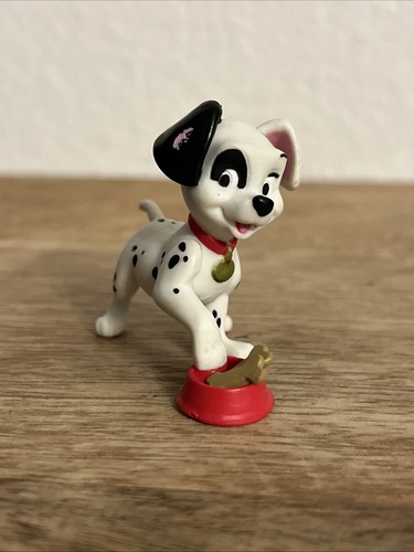 Lucky with red bowl dog - with,