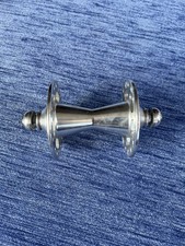 Vintage Silver Retro Halo 32 Hole Front Wheel Hub and Spokes Used