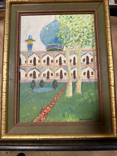 Vintage original oil painting - oil,