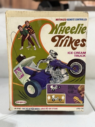 Vintage remco wheelie trikes - vintage,