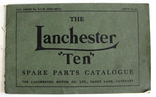 Lanchester ten illustrated - lanchester,