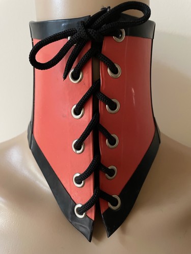 Neck corset latex reversible - neck,