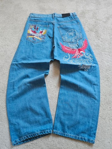 Y2k embroidered hip hop - hip,