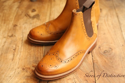 Grenson tan brown - tan, burnished