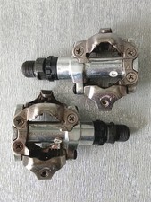 Shimano Silver SPD PD-M520 Clipless Pedals Mountain Off Road City Racing z682