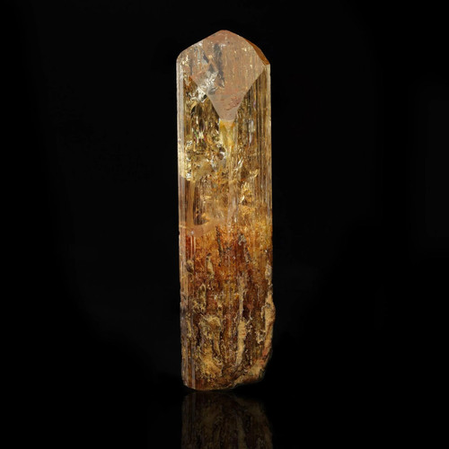 Imperial topaz from zambia - topaz,