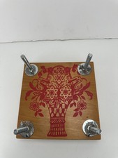 Lovely Vintage Wooden Flower