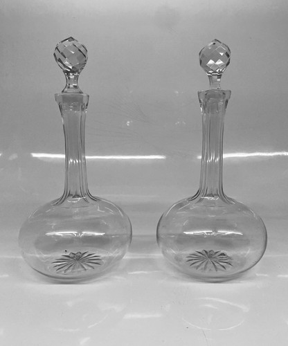 Antique cut glass - cut,