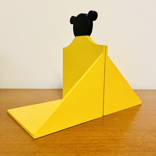 Mickey mouse wooden - mouse, bookends