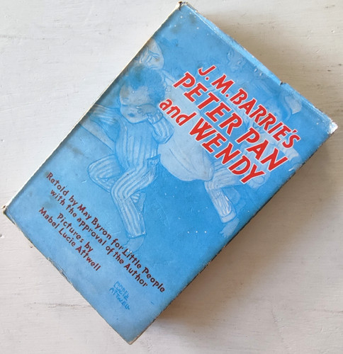 Vintage book peter pan wendy - peter,