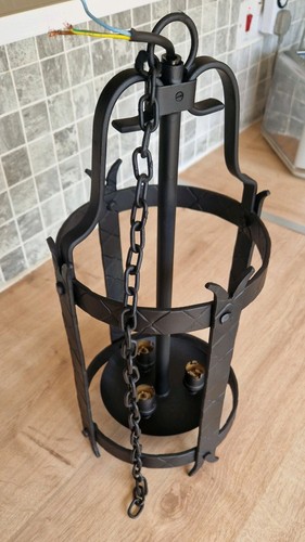 Wrought iron hanging ceiling - iron,