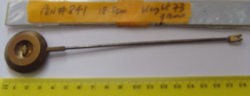 Clock pendulum for french - clock,