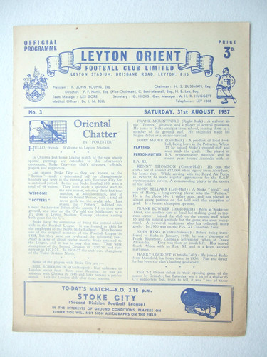 Leyton orient stoke - orient,
