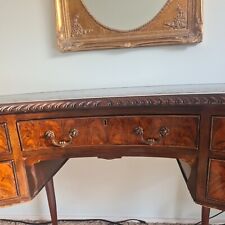 Kidney Shape Antique Writing