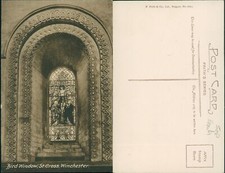 Winchester St Cross Bird Window Friths 61613