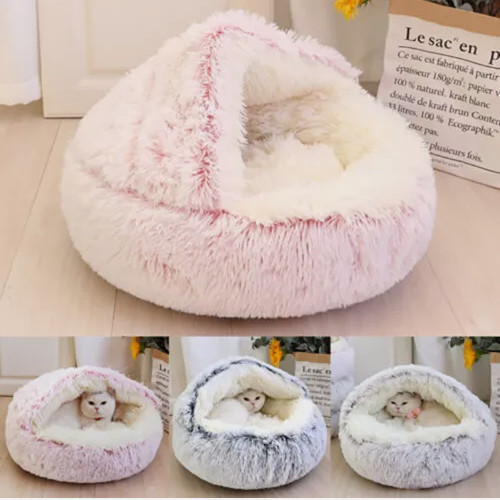 Plush pet cave - dog, cat
