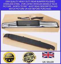 REAR CHROME BUMPER WITH