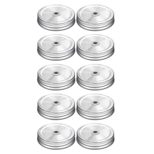 Mason jar lids - mason, straw