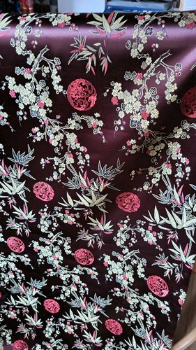 1mtr dark maroon blossom - dark,