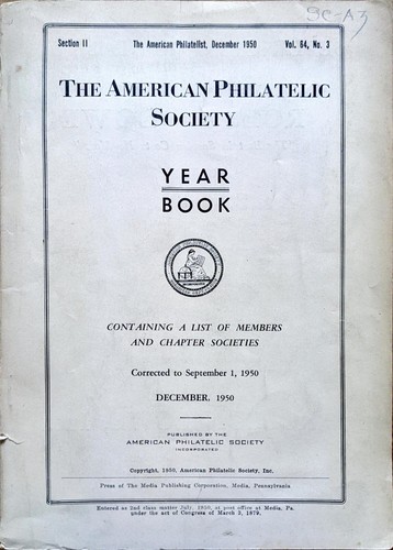 1950 american philatelic - 1950,