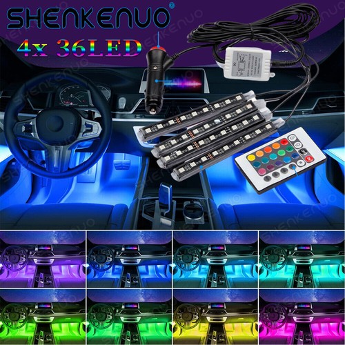 Car footwell led strip light - footwell,