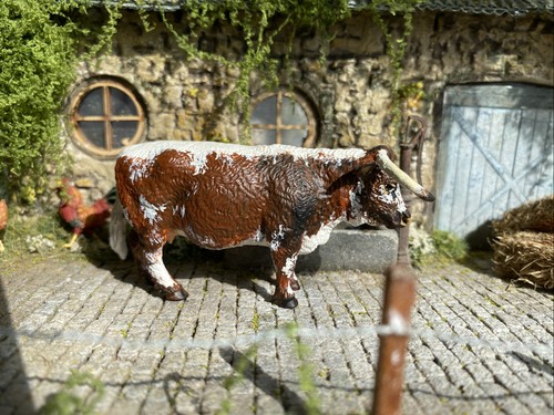 Vintage britains farm longhorn - vintage,