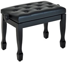 HOMCOM Faux Leather Piano
