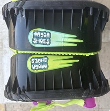 Vintage 90s Moon Shoes Nickelodeon Retro Toy Mini Trampolines for Feet