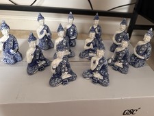 12-Piece Blue & White