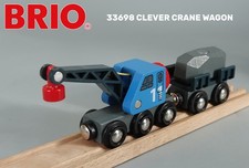 BRIO 33698 CLEVER CRANE WAGON