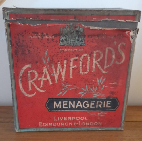 Vintage crawford biscuits - crawford's,