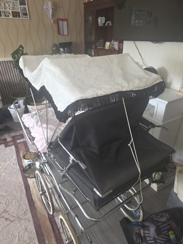 Silver cross pram - cross, with