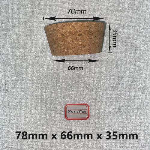 Tapered cork bungs for home - tapered,