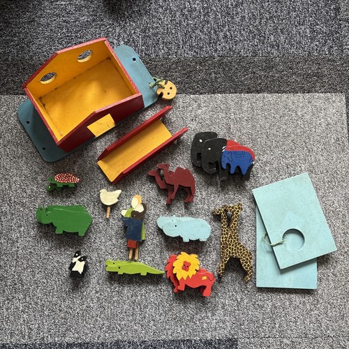 Vintage wooden noahs - vintage,