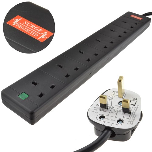 Surge protected gang way - protected, 6