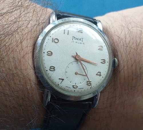 1950s piaget manual wind - piaget,