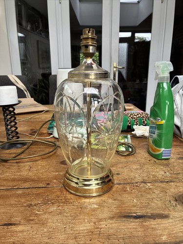 Quality brassware glass table - glass,